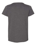 Hanes 5680 Women's Essential-T T-Shirt - Charcoal Heather - back