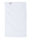 OAD OAD1118MF Value Microfiber Rally Towel - White - back
