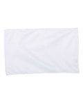 OAD OAD1118MF Value Microfiber Rally Towel - White - front