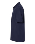 Jerzees 443M Men's 100% Ring-Spun Cotton Piqué Polo - J. Navy - side