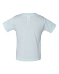 BELLA + CANVAS 3413B Infant Triblend Tee - Ice Blue Triblend - back