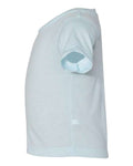 BELLA + CANVAS 3413B Infant Triblend Tee - Ice Blue Triblend - side