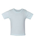 BELLA + CANVAS 3413B Infant Triblend Tee - Ice Blue Triblend - front