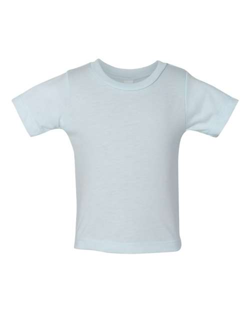 BELLA + CANVAS 3413B Infant Triblend Tee - Ice Blue Triblend - front
