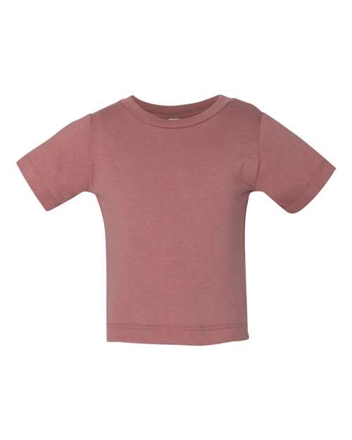 BELLA + CANVAS 3413B Infant Triblend Tee - Mauve Triblend - front