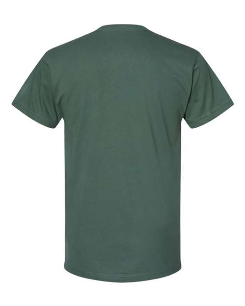 Next Level 4600 Unisex Eco Heavyweight T-Shirt - Royal Pine - back