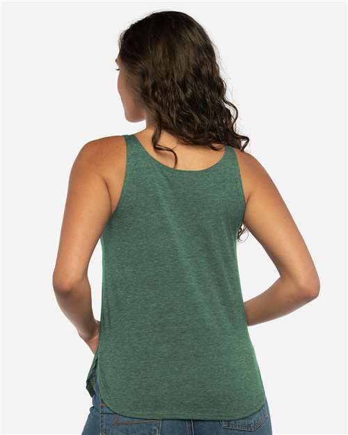 Next Level 5033 Women's Festival Tank - Royal Pine - model back