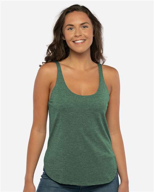 Next Level 5033 Women's Festival Tank - Royal Pine - model front