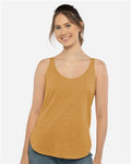 Next Level 5033 Women's Festival Tank - Antique Gold - model front