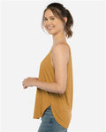 Next Level 5033 Women's Festival Tank - Antique Gold - model side