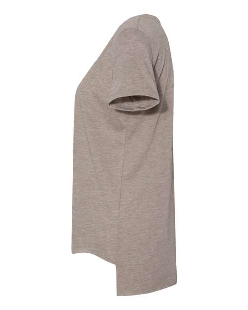Next Level 5030 Women's Festival Scoop Neck T-Shirt - Ash - side