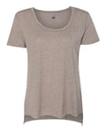 Next Level 5030 Women's Festival Scoop Neck T-Shirt - Ash - front