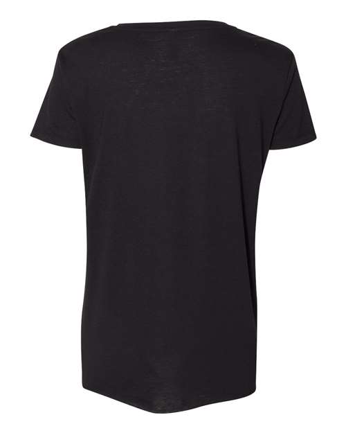 Next Level 5030 Women's Festival Scoop Neck T-Shirt - Black - back