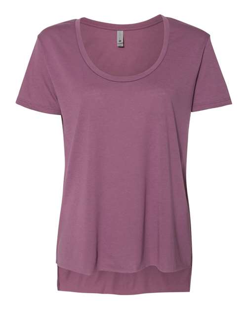Next Level 5030 Women's Festival Scoop Neck T-Shirt - Shiraz - front