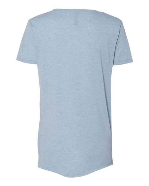 Next Level 5030 Women's Festival Scoop Neck T-Shirt - Stonewash Denim - back