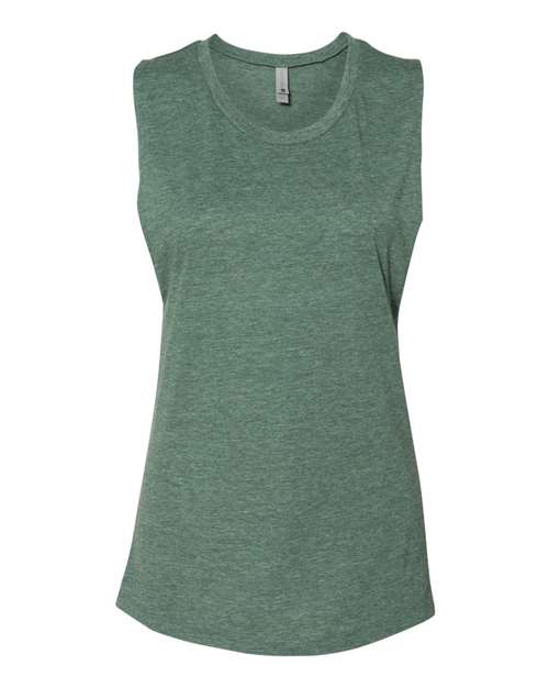 Next Level 5013 Women’s Festival Muscle Tank - Royal Pine - front