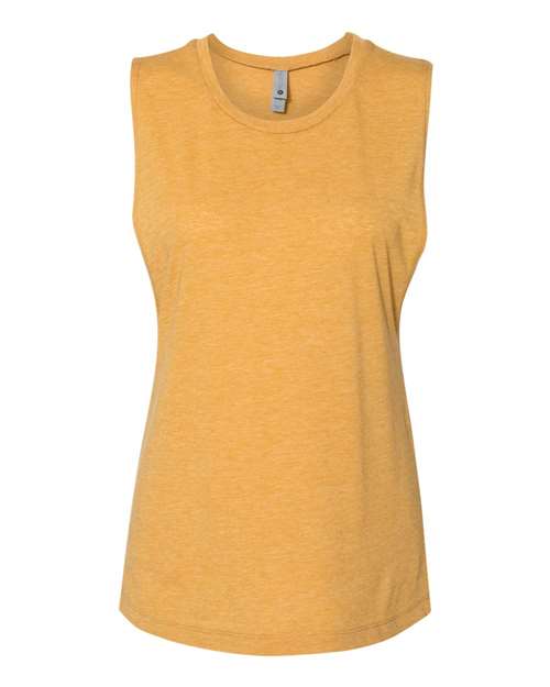 Next Level 5013 Women’s Festival Muscle Tank - Antique Gold - front