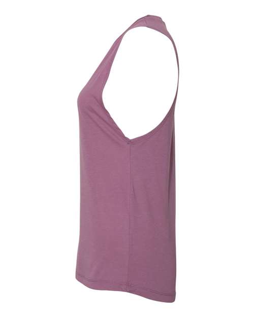 Next Level 5013 Women’s Festival Muscle Tank - Shiraz - side