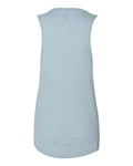 Next Level 5013 Women’s Festival Muscle Tank - Stonewash Denim - back