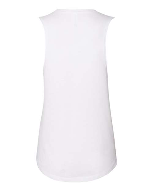 Next Level 5013 Women’s Festival Muscle Tank - White - back