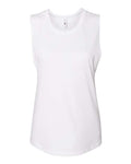 Next Level 5013 Women’s Festival Muscle Tank - White - front