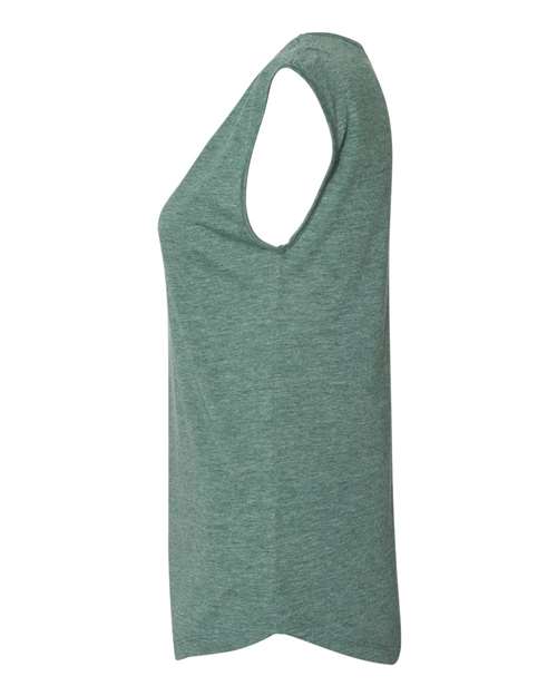 Next Level 5040 Women's Festival Sleeveless Deep V-Neck T-Shirt - Royal Pine - side