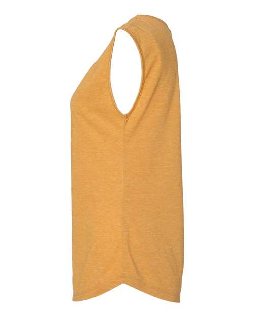Next Level 5040 Women's Festival Sleeveless Deep V-Neck T-Shirt - Antique Gold - side