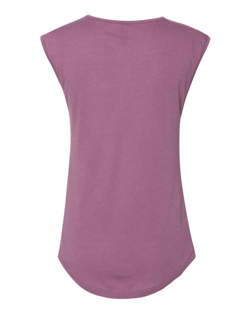 Next Level 5040 Women's Festival Sleeveless Deep V-Neck T-Shirt - Shiraz - back