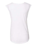 Next Level 5040 Women's Festival Sleeveless Deep V-Neck T-Shirt - White - back