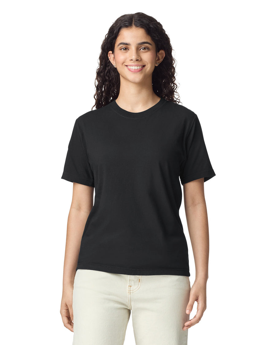 Comfort Colors C1717 Garment-Dyed Heavyweight T-Shirt - Black - model front