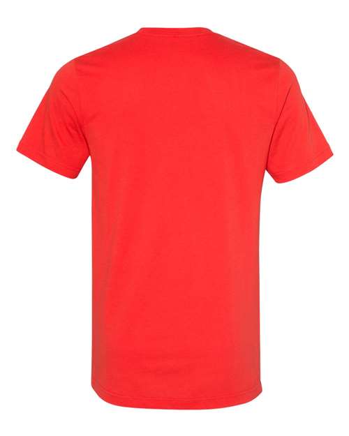 Bella+Canvas 3001 Unisex Jersey Short Sleeve Tee - Poppy - back
