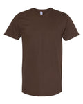 American Apparel 2001 Unisex Fine Jersey Tee - Brown - front