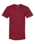 American Apparel 2001 Unisex Fine Jersey Tee - Cranberry - front