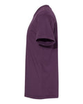 American Apparel 2001 Unisex Fine Jersey Tee - Eggplant - side