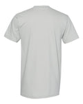 American Apparel 2001 Unisex Fine Jersey Tee - New Silver - back