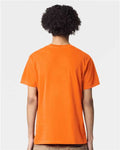 American Apparel 2001 Unisex Fine Jersey Tee - Orange - model back