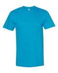 American Apparel 2001 Unisex Fine Jersey Tee - Teal - front