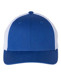 Richardson 110 R-Flex Trucker Cap - Royal/ White - front