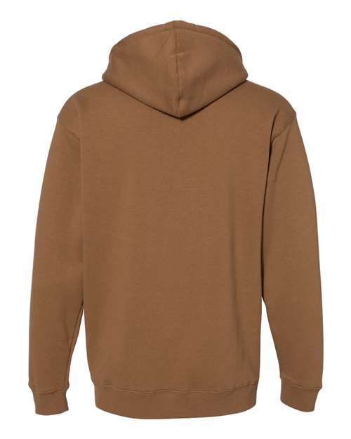 Independent Trading Co. IND4000 Heavyweight Hooded Sweatshirt - Saddle - back