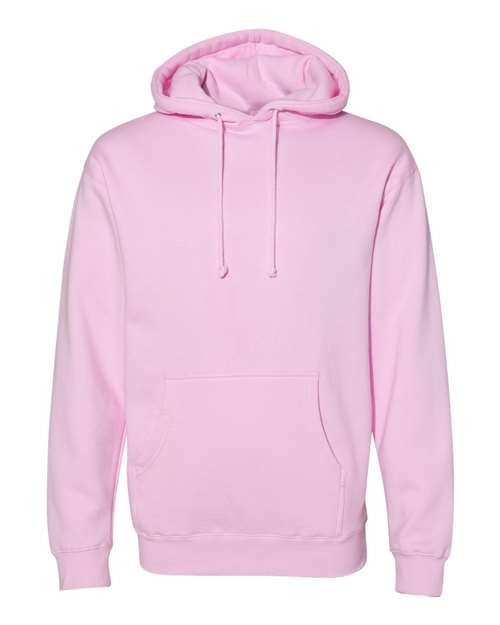 Independent Trading Co. IND4000 Heavyweight Hooded Sweatshirt - Light Pink - flat front