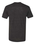 American Apparel TR401USA Unisex USA-Made Triblend Track Tee - Tri-Black - back