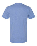 American Apparel TR401 Unisex Triblend Track Tee - Athletic Blue - back