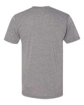 American Apparel TR401 Unisex Triblend Track Tee - Athletic Grey - back