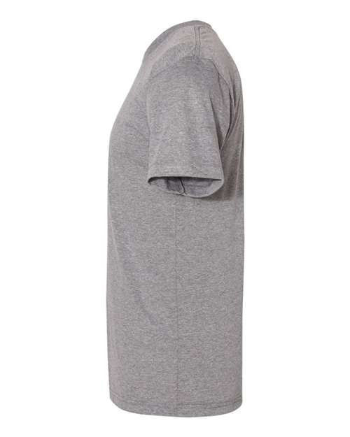 American Apparel TR401 Unisex Triblend Track Tee - Athletic Grey - side