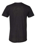 American Apparel TR401 Unisex Triblend Track Tee - Tri-Black - back