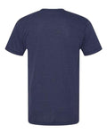 American Apparel TR401 Unisex Triblend Track Tee - Tri-Indigo - back