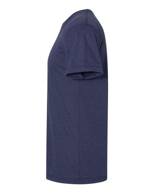 American Apparel TR401 Unisex Triblend Track Tee - Tri-Indigo - side