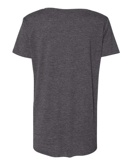 Next Level 5030 Women's Festival Scoop Neck T-Shirt - Charcoal - back