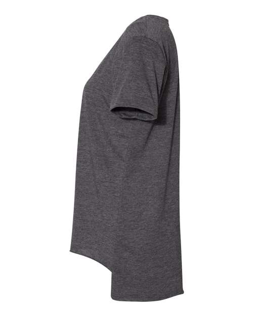 Next Level 5030 Women's Festival Scoop Neck T-Shirt - Charcoal - side