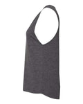 Next Level 5013 Women’s Festival Muscle Tank - Charcoal - side
